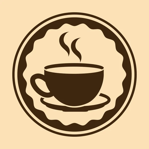 Diseño de café — Archivo Imágenes Vectoriales