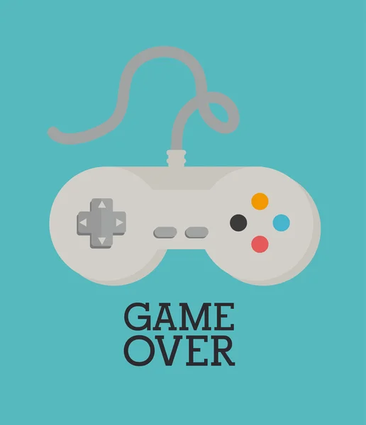 Video oyunu tasarım — Stok Vektör