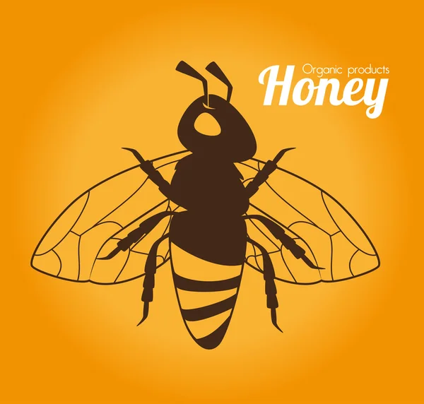 Diseño de miel — Archivo Imágenes Vectoriales