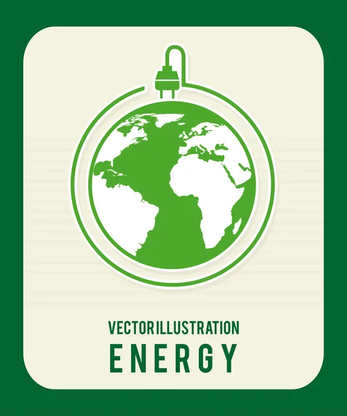 Projeto de energia — Vetor de Stock