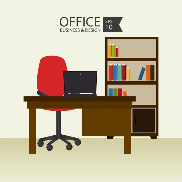 Office design — Stockvector