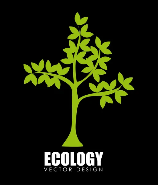 Ecologie ontwerp — Stockvector