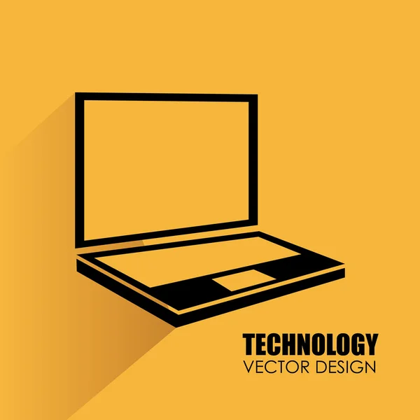 Diseño tecnológico — Vector de stock