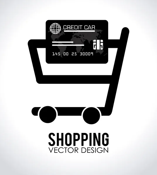 Shopping design — Stock Vector