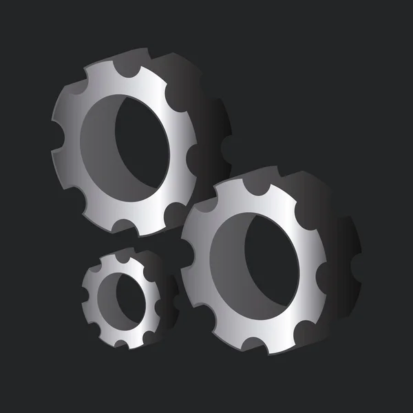 Gears design — Stock Vector