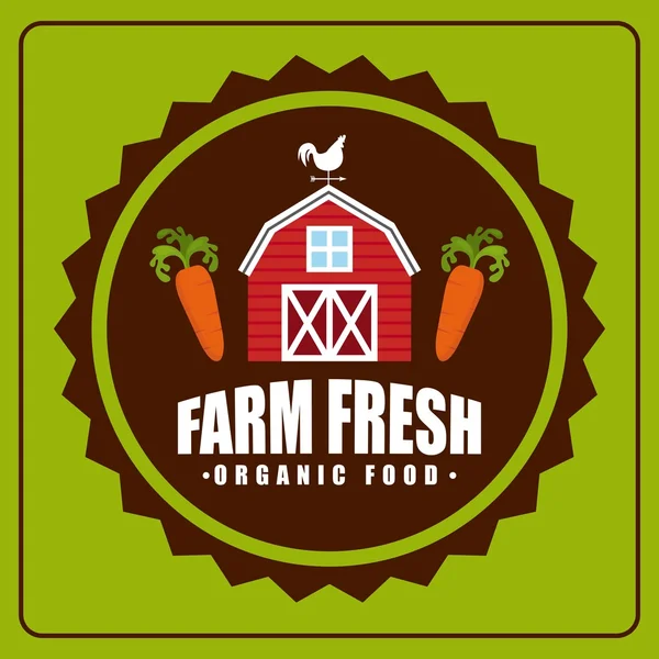 Ferme design frais — Image vectorielle