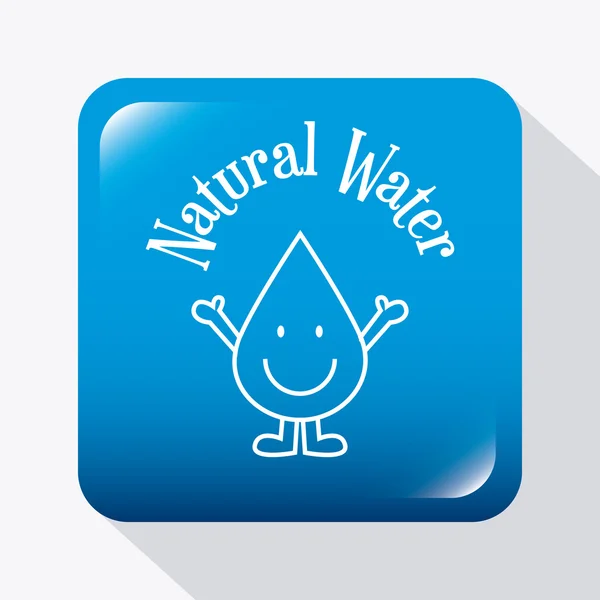 Vodní design — Stockový vektor