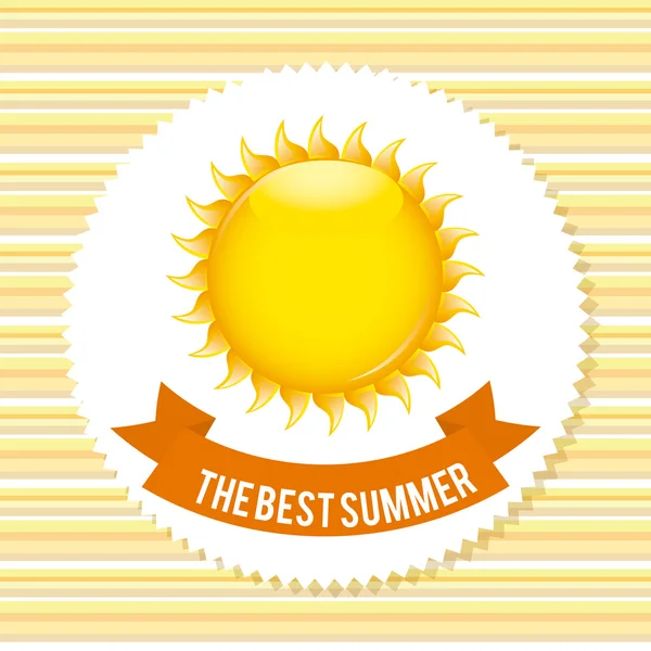 Summer design — Stock Vector