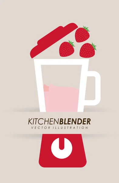 Keuken Design — Stockvector