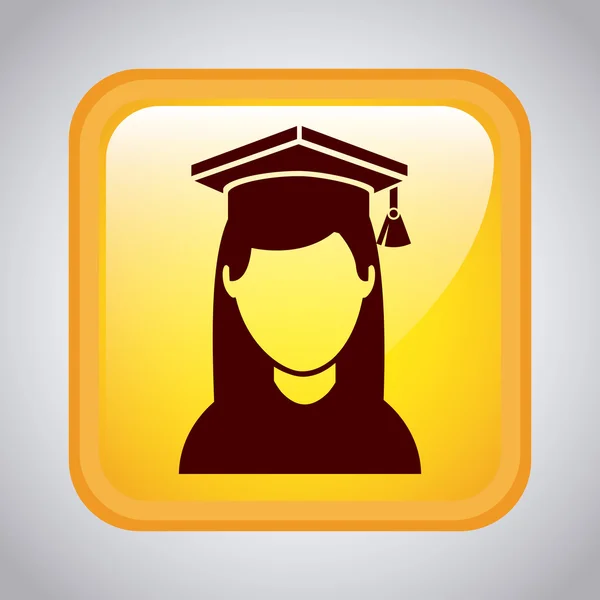 Diseño de graduación — Vector de stock