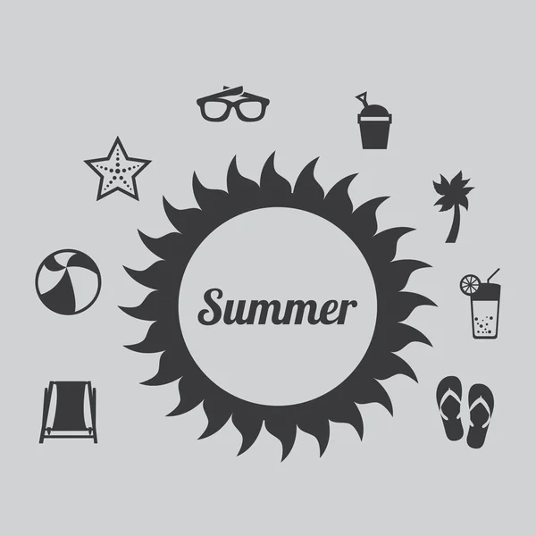 Літніх канікул — стоковий вектор