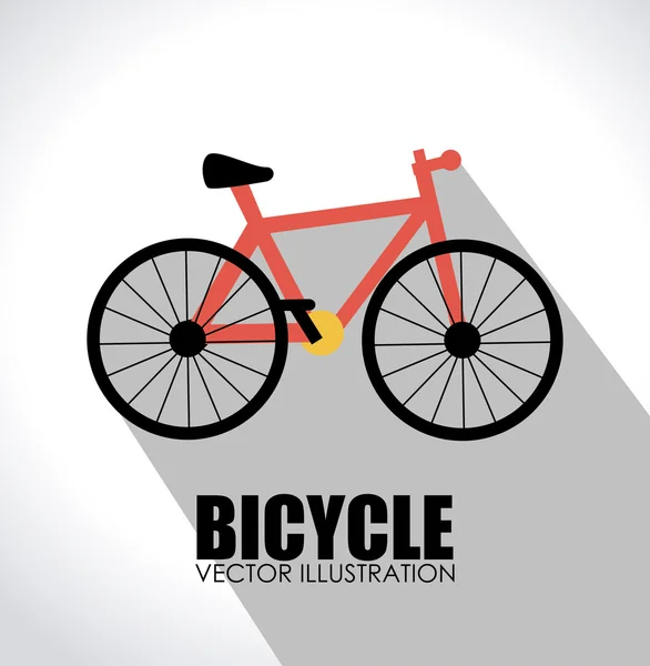 Diseño de bicicleta — Archivo Imágenes Vectoriales