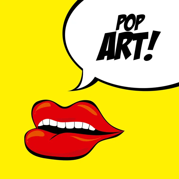 Diseño de arte pop — Vector de stock