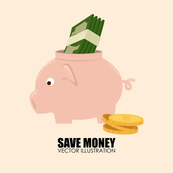 Money design — Stock Vector