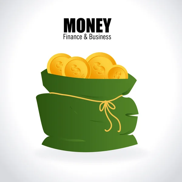 Дизайн денег — стоковый вектор