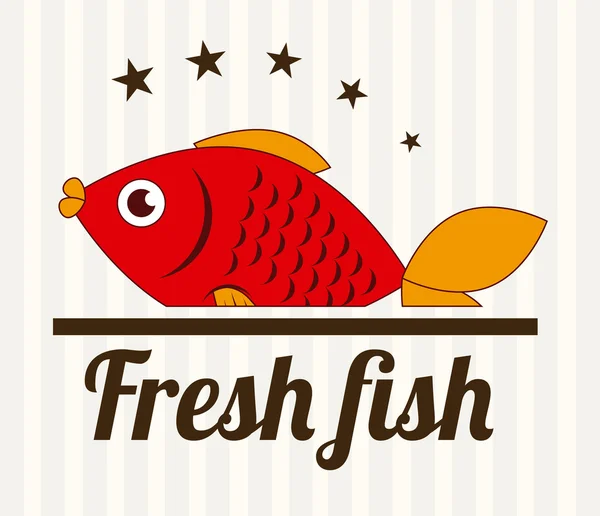 Fish design — Stock Vector