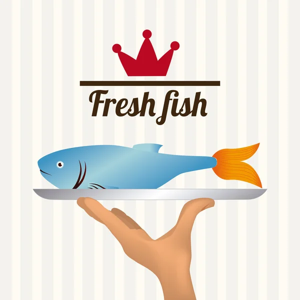 Рыба дизайн — стоковый вектор