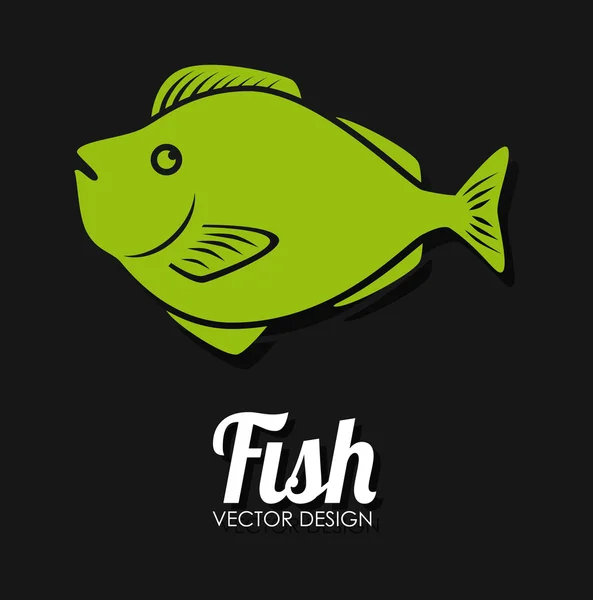 Diseño de peces — Vector de stock