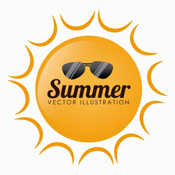 Diseño de verano — Vector de stock