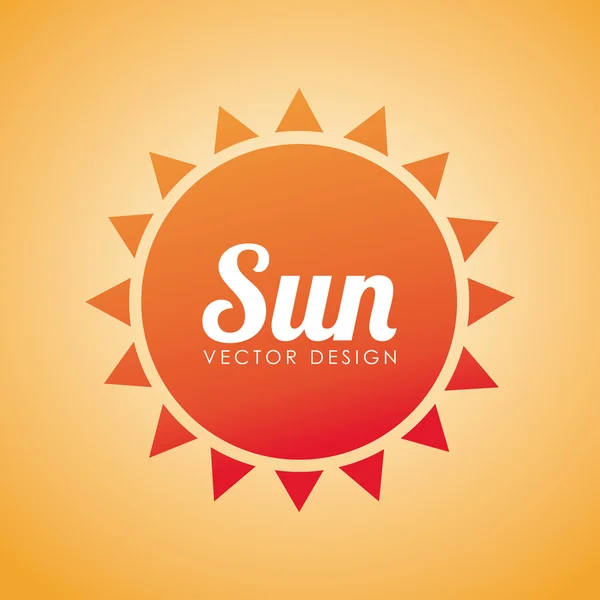 Design de verão — Vetor de Stock