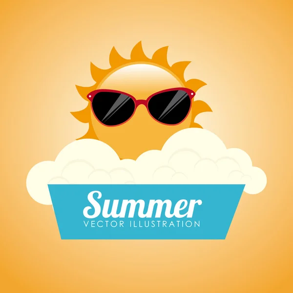 Summer design — Stock Vector