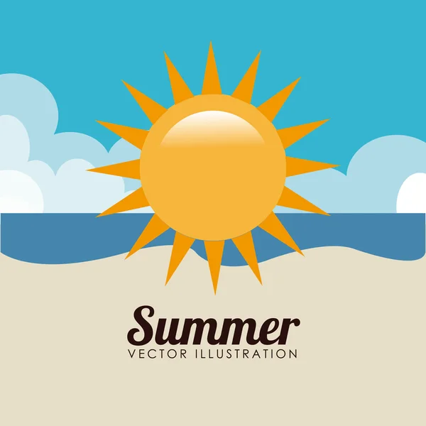 Summer design — Stock Vector