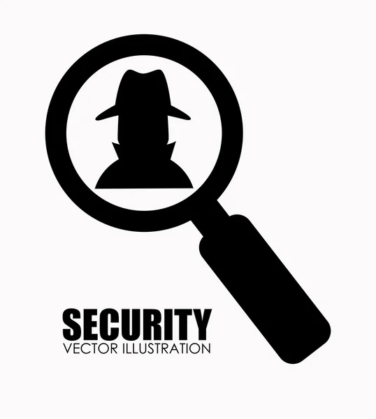 Disegno di sicurezza — Vettoriale Stock