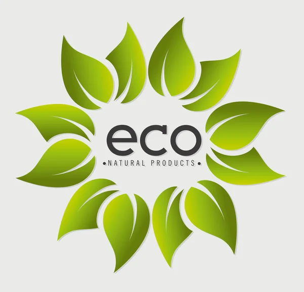 Ecologie ontwerp — Stockvector