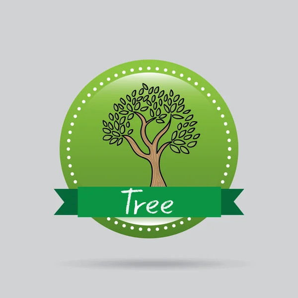 Vector de árbol — Vector de stock