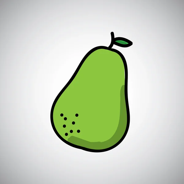 Pear Vector — Stock Vector
