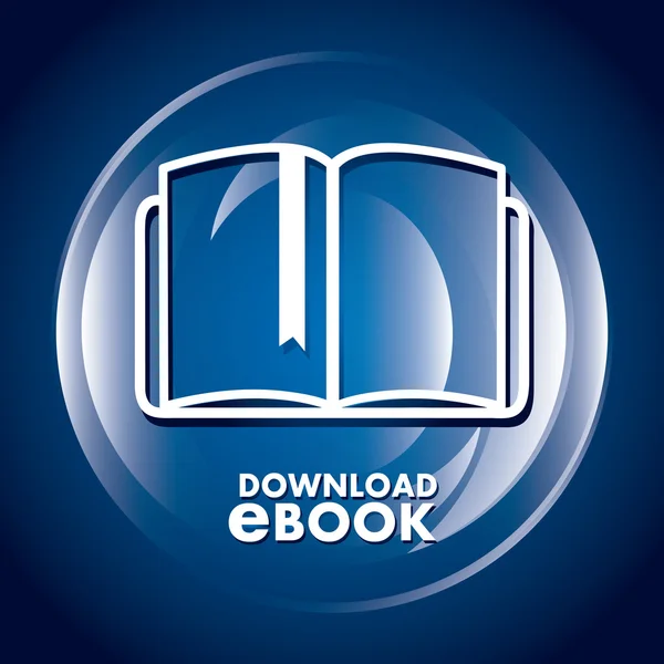 EBook-Symbol — Stockvektor