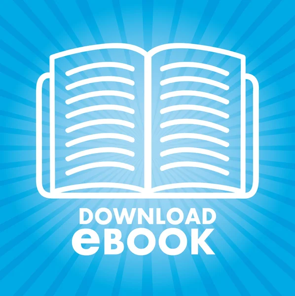 EBook-Symbol — Stockvektor