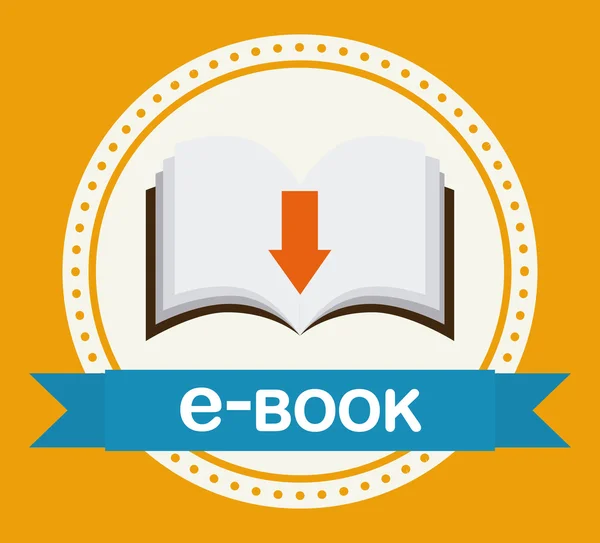 EBook pictogram — Stockvector