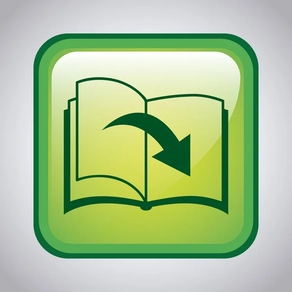 EBook-Symbol — Stockvektor