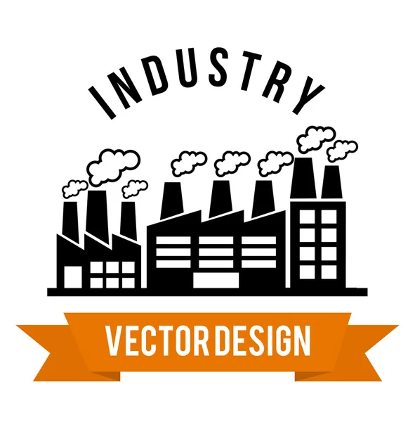 Indutry design — Stock Vector
