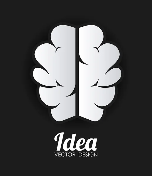 Idea design — Stock Vector