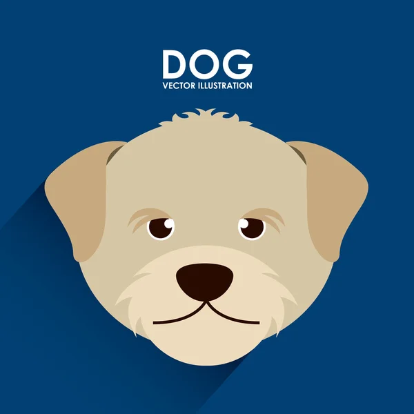 Hond ontwerp — Stockvector