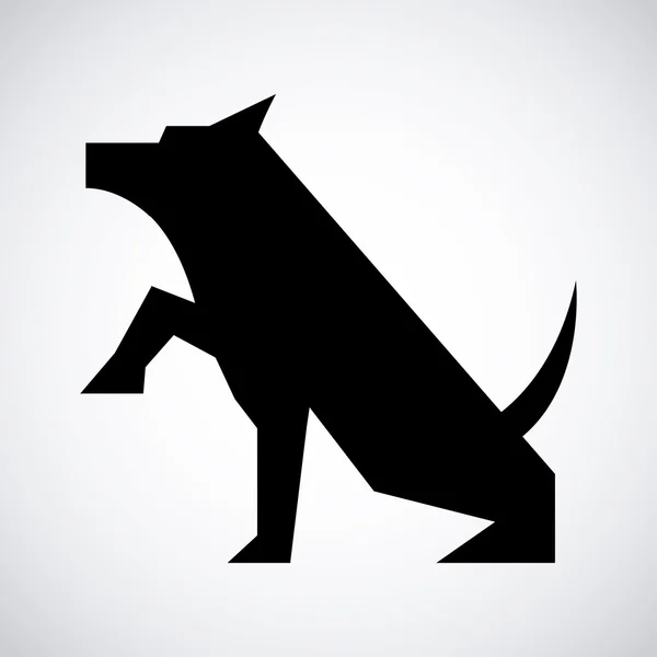 Desenho do cão — Vetor de Stock