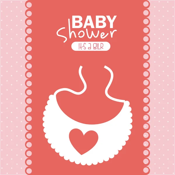 Babydusche — Stockvektor