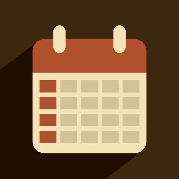 Diseño del calendario — Vector de stock