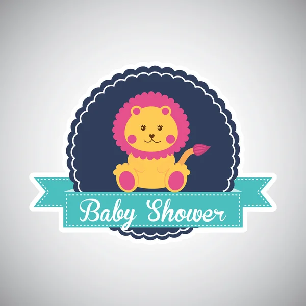 Baby illustration — Stock Vector