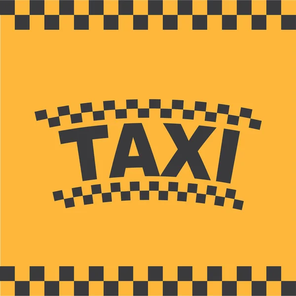 Εικονίδιο ταξί — Διανυσματικό Αρχείο