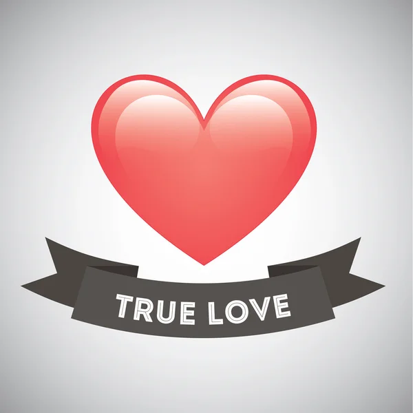 Le véritable amour — Image vectorielle
