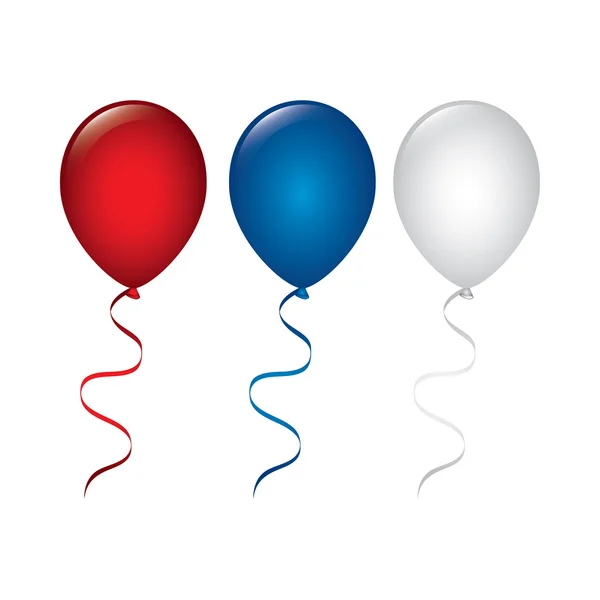 Balloons air design — Stock Vector