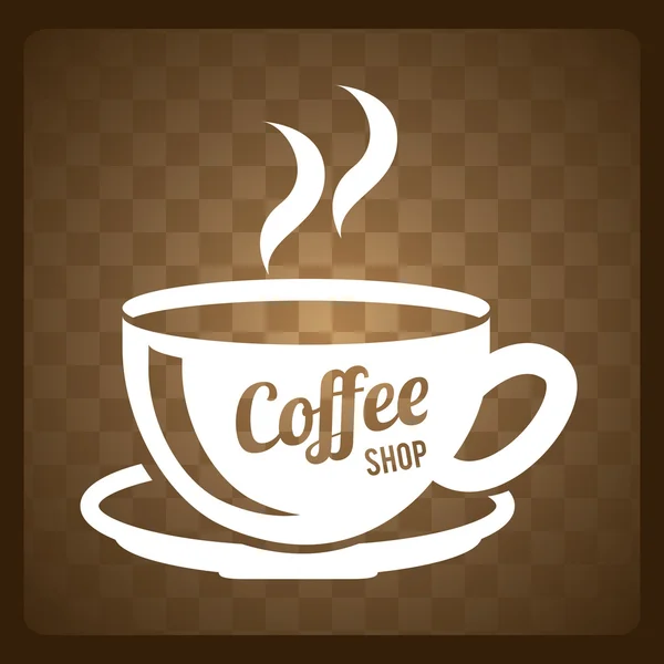 Diseño de café — Vector de stock