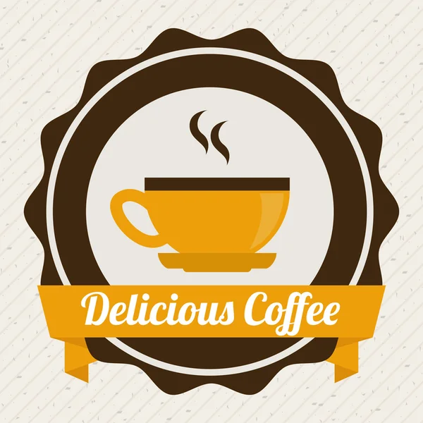 Design de café — Vetor de Stock