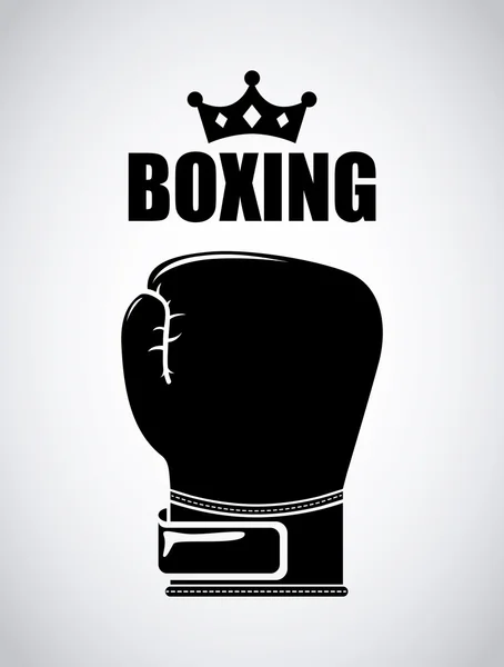 Boxing design — Stock Vector
