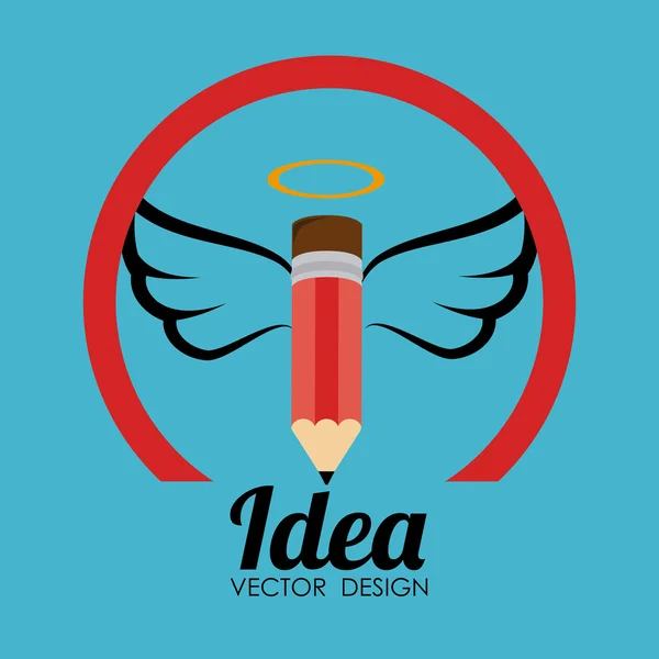 Diseño de ideas — Vector de stock