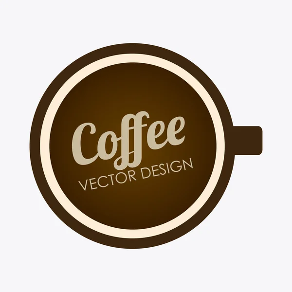 Conception de café — Image vectorielle