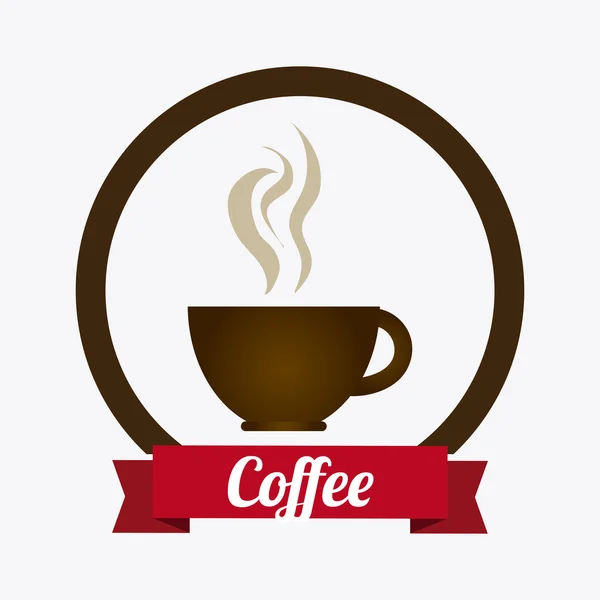 Diseño de café — Vector de stock